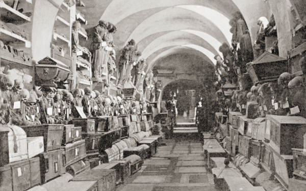 The Capuchin Catacombs of Palermo aka Catacombe dei Cappuccini or Catacombs of the Capuchins