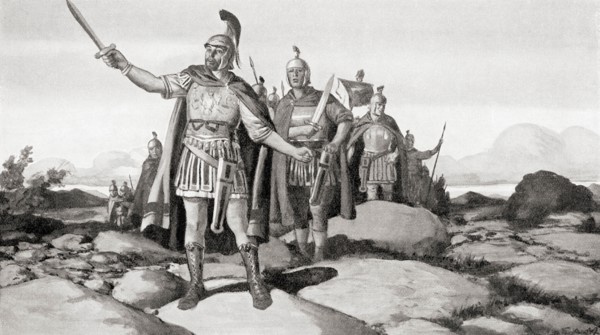 Probus enters Gaul in 278 AD