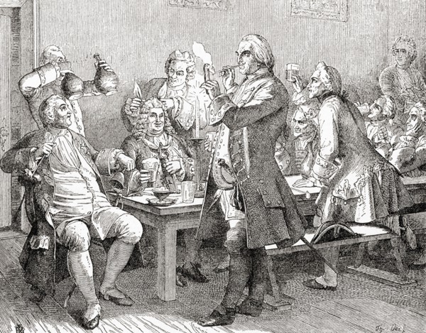 The tobacco club or Tabagie of Frederick William I