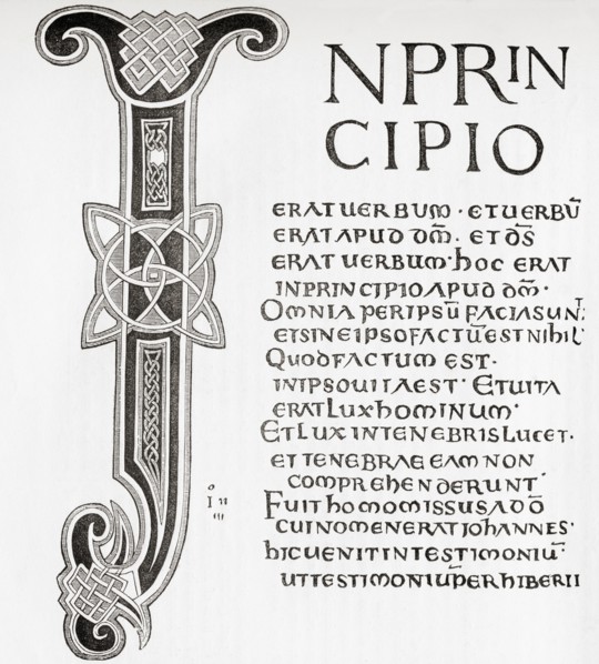 After the Latin Gospels presented by King Athelstane to the church of Canterbury