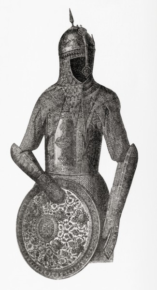 Persian armour from the early 18th century