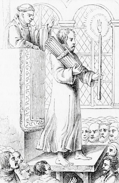 James Bainham doing penance