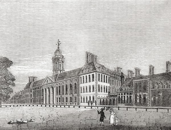 The north front of The Royal Hospital Chelsea