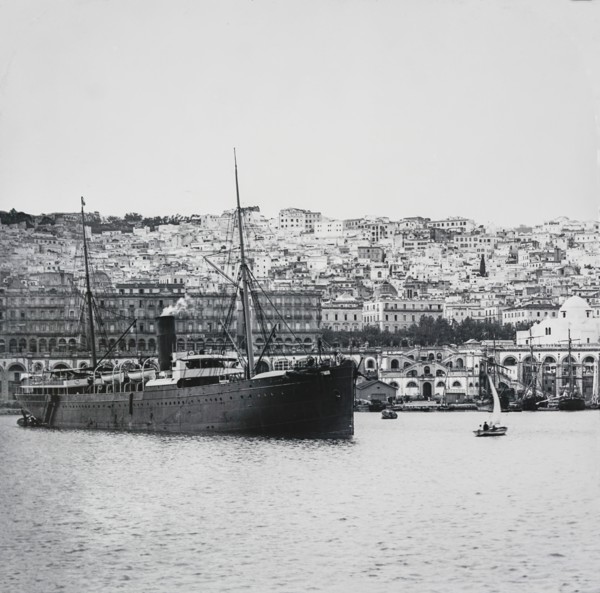 Magic lantern slide circa 1900