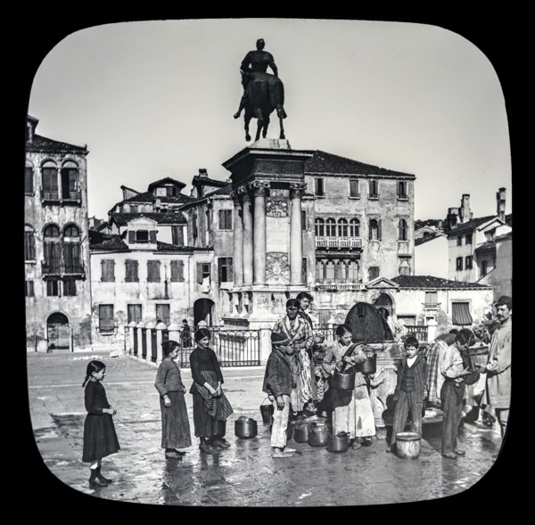 Magic lantern slide circa 1900