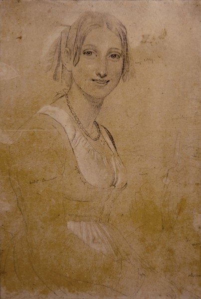 Italienne au fuseau