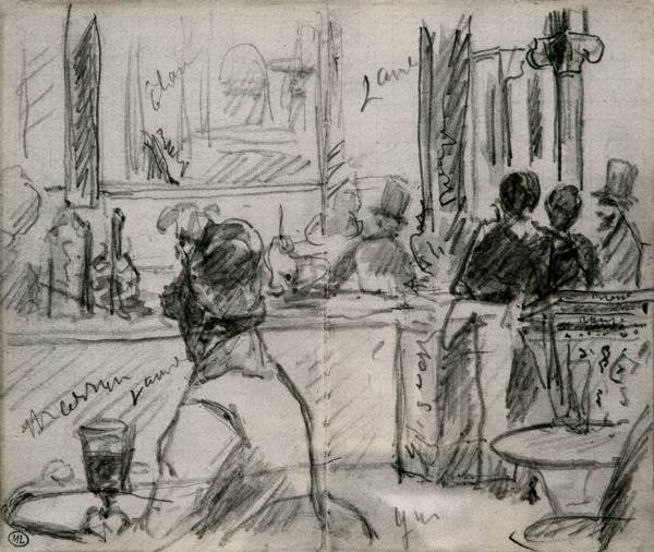 Interior of the café
