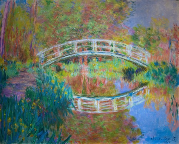The Japanese bridge,1895