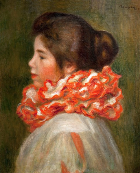 Girl with red ruff
