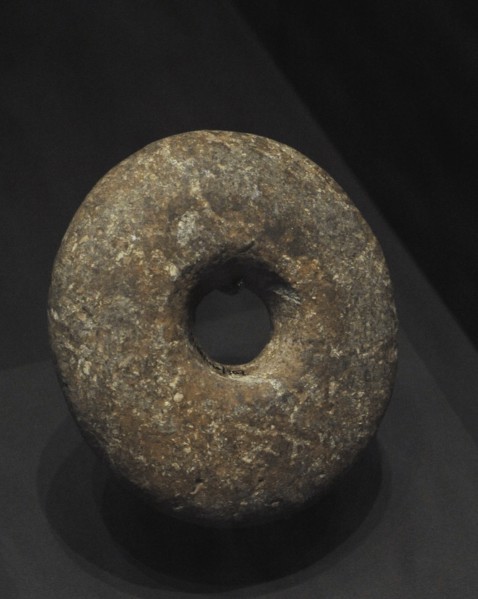 Neolithic, Stone weight from a digging stick