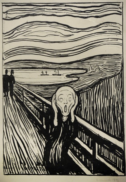 Edvard Munch, The Scream, 1895