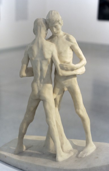 Solidarity, sculpture designed for the memorial Jean Volders in Ghent, 1898