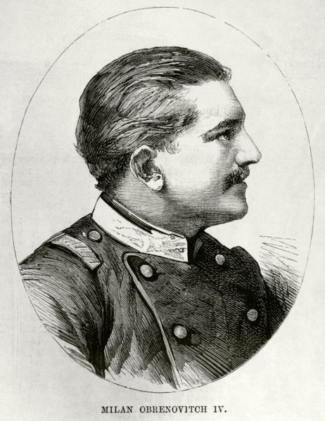 Milan Obrenovic (1854-1901)