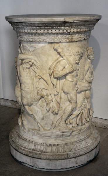 Altar stone dedicated to Bacchus