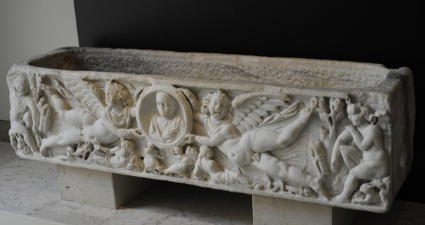Roman sarcophagus for a young boy