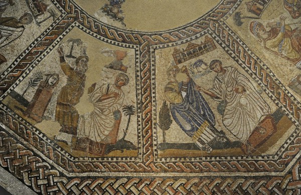 Mosaic of the Nine Muses