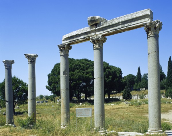 Remains of the commercial Agora