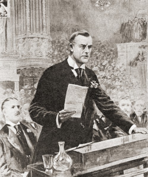 The inaugural speech of Joseph Chamberlain in Glasgow
