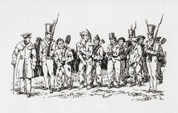 A Hobart chain-gang