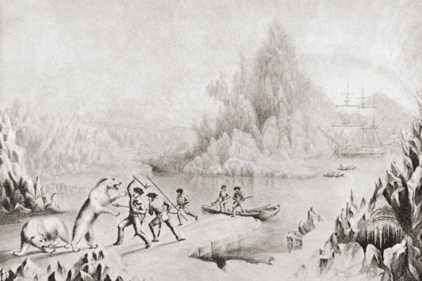 A relief party in search of Sir Jon Franklin