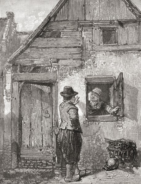 Dutch courtship on the Isle of Marken