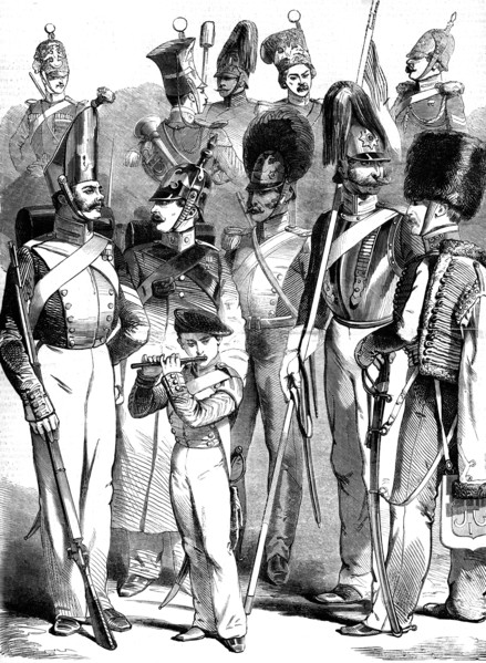 Russian army in 1848