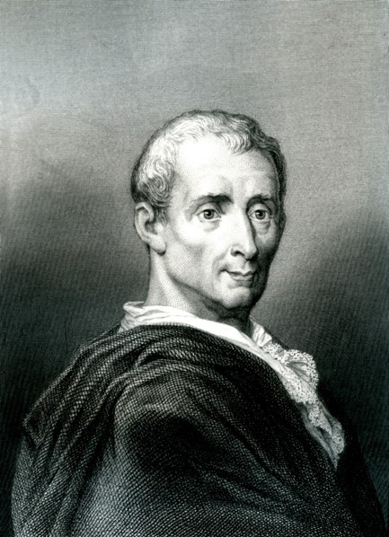 Charles louis de secondat,baron de la brède et de montesquieu. he was also judge 1854