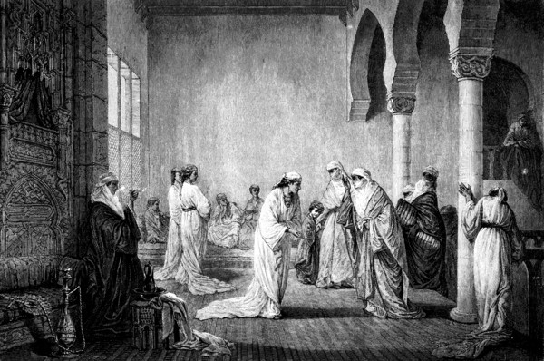 Harem in constantinople