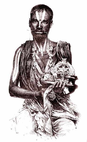 Fakir, from india 1889
