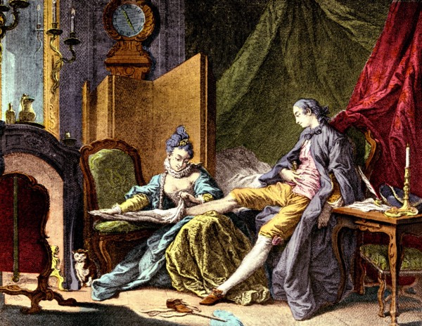 The loving courtesan