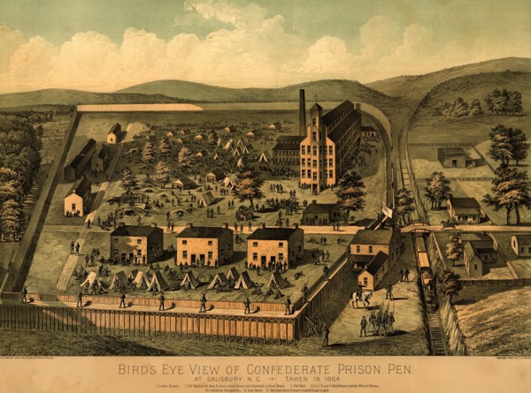 Confederate Prison Pen 1864