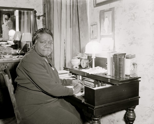 Mary Bethune, in charge of the Colored Section