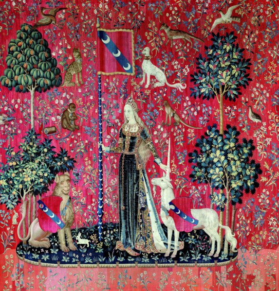 The Lady and the Unicorn; Touch