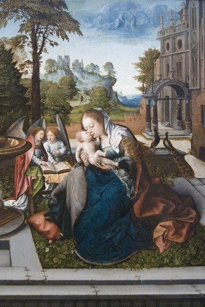 Virgin & Child with Angels