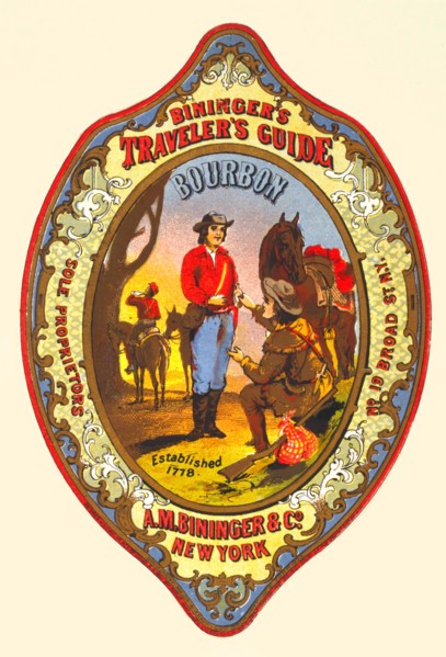 Bininger's Traveler's Guide Bourbon