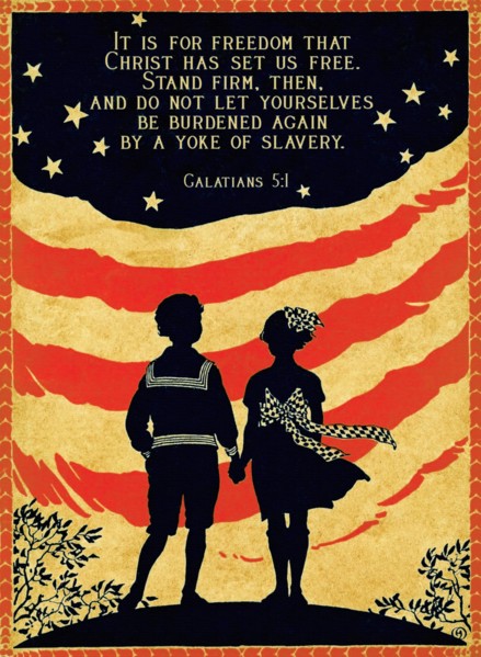 It is for freedom that Christ has set us free