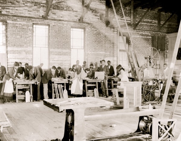Manual training shop at Claflin University, Orangeburg, S.C.
