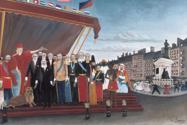 The Representatives of Foreign Powers Coming to Greet the Republic as a Sign of Peace