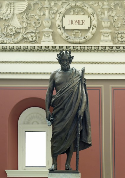 Bronze Sculpture of Homer