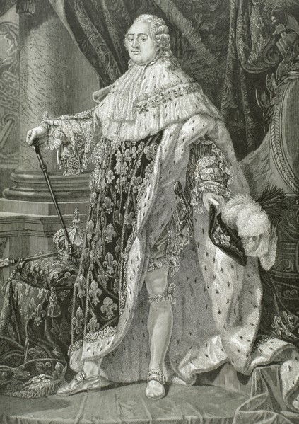 Louis XVI (1754-1793). King of France. Portrait. Engraving.