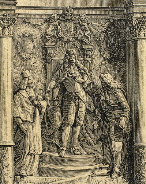 Leopold I (1640-1705). Holy Roman Emperor, King of Hungary and Croatia and King of Bohemia. Engraving.