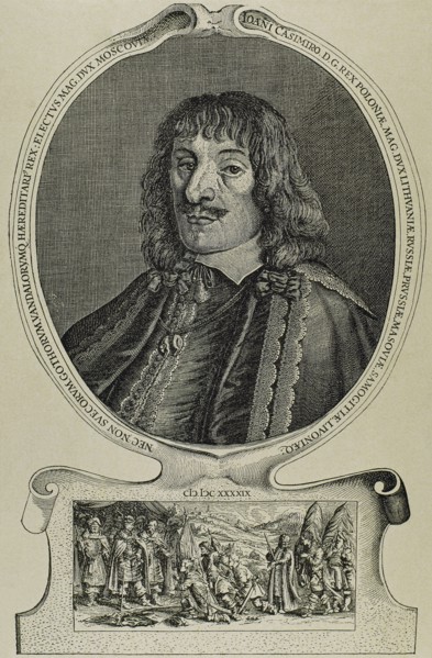 John II Casimir Vasa (1609-1672). King of Poland and Grand Duke of Lithuania during Polish-Lituanian Commonwealth. Portrait.