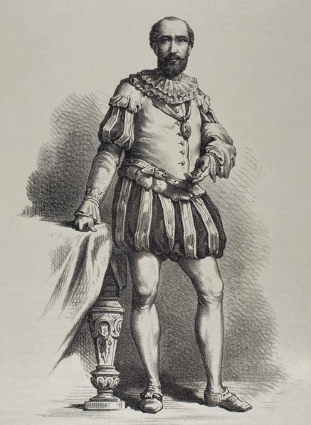 Alonso Perez de Guman, 7th Duke of Medina Sidonia (1550-1615). Portrait. Engraving.