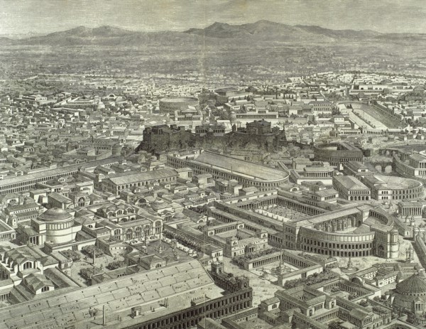 Rome under the emperor Aurelian.