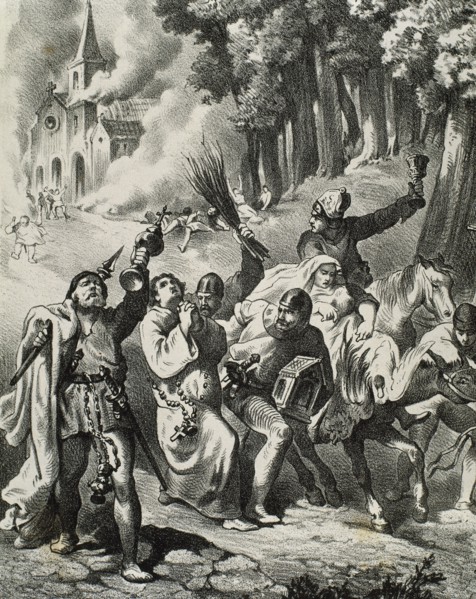 Excesses commited by the heretics in Flanders.