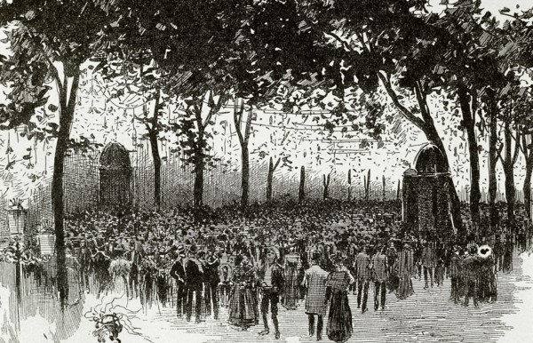 Annual festival of La Merce.