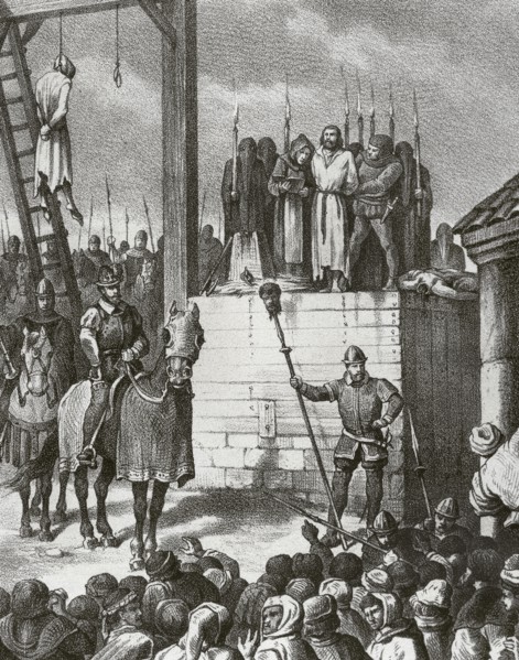 Uprising in Zaragoza.