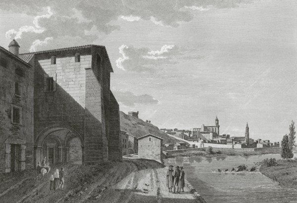 Girona in 1806.