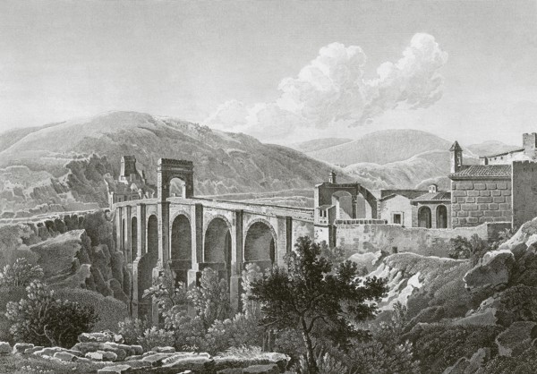The Alcantara Bridge.