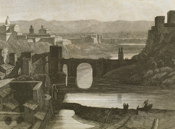 Toledo and the Puente de Alcantara.